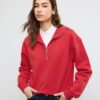 Sudadera de cuello alto con cremallera Sudadera de cuello alto con cremallera
