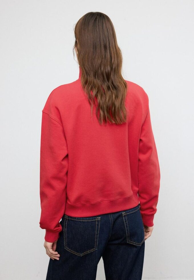 Sudadera de cuello alto con cremallera Sudadera de cuello alto con cremallera