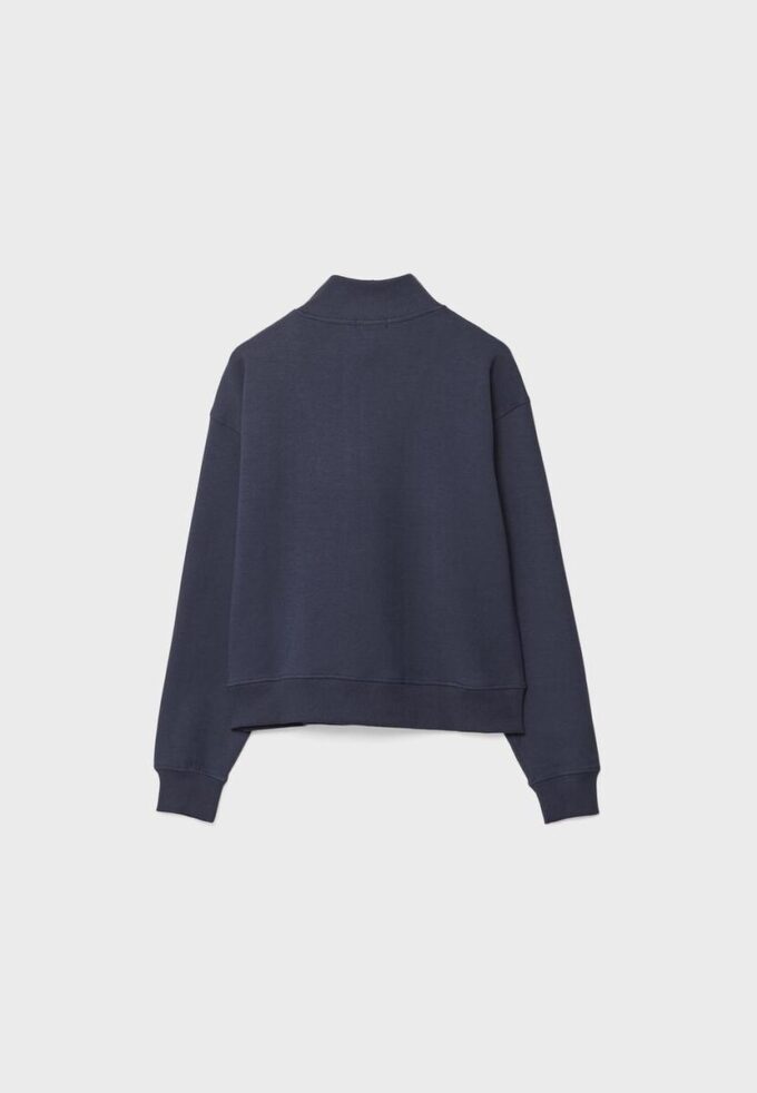 Sudadera de cuello alto con cremallera Sudadera de cuello alto con cremallera