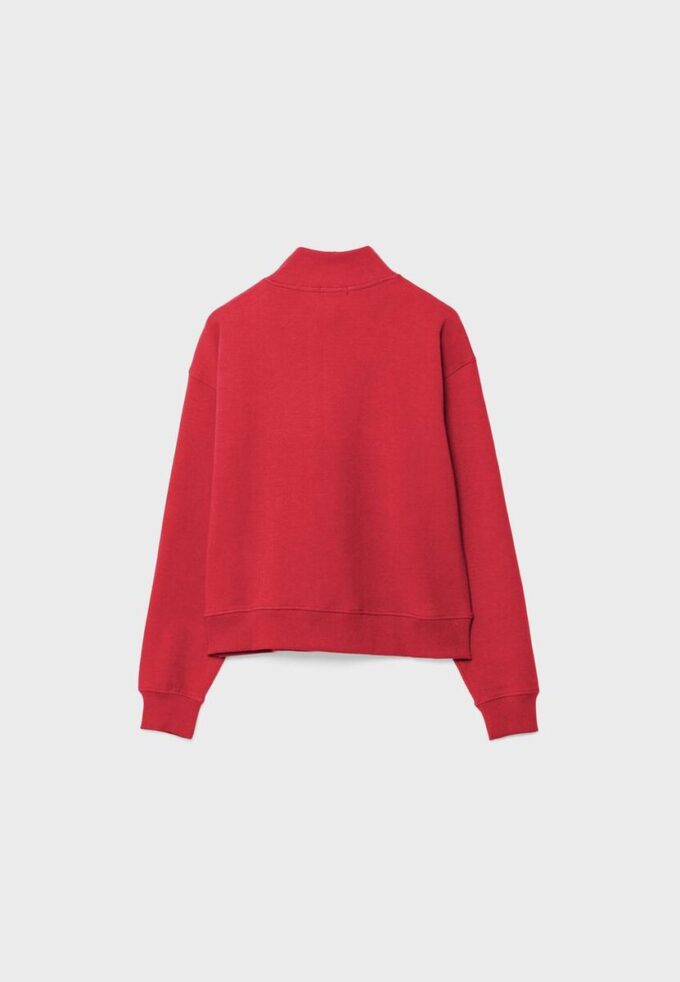 Sudadera de cuello alto con cremallera Sudadera de cuello alto con cremallera