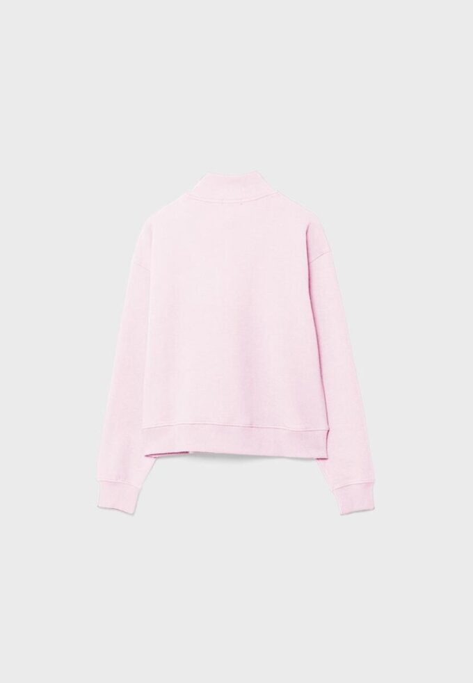 Sudadera de cuello alto con cremallera Sudadera de cuello alto con cremallera