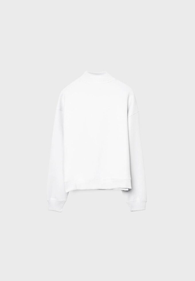Sudadera de cuello alto con cremallera Sudadera de cuello alto con cremallera