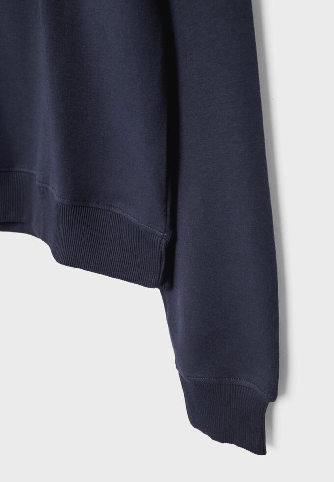Sudadera de cuello alto con cremallera Sudadera de cuello alto con cremallera