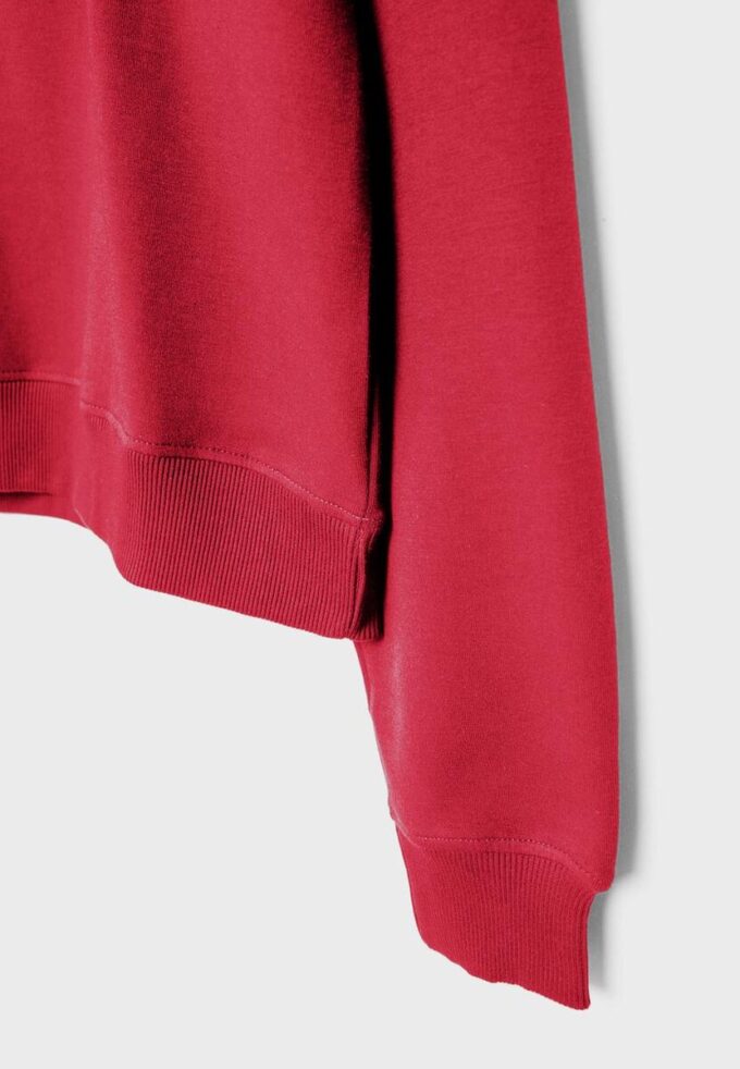 Sudadera de cuello alto con cremallera Sudadera de cuello alto con cremallera