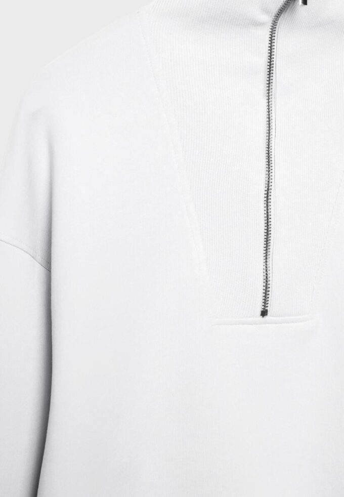 Sudadera de cuello alto con cremallera Sudadera de cuello alto con cremallera