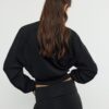 Sudadera de manga murciélago de tacto suave Sudadera de manga murciélago de tacto suave