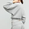 Sudadera de manga murciélago de tacto suave Sudadera de manga murciélago de tacto suave