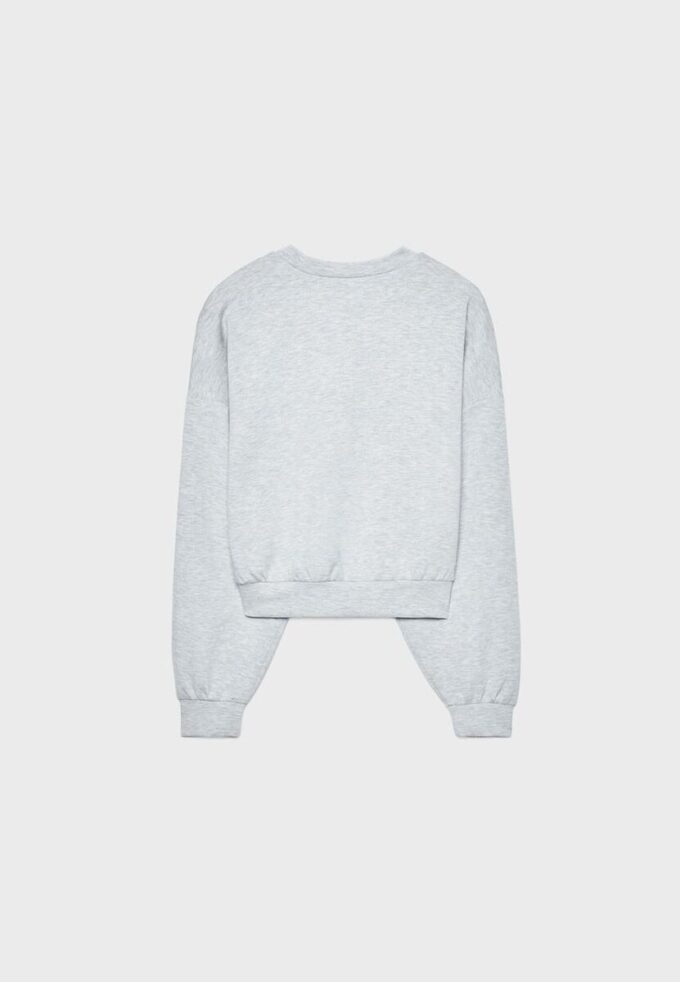 Sudadera de manga murciélago de tacto suave Sudadera de manga murciélago de tacto suave