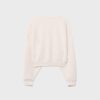 Sudadera de manga murciélago de tacto suave Sudadera de manga murciélago de tacto suave