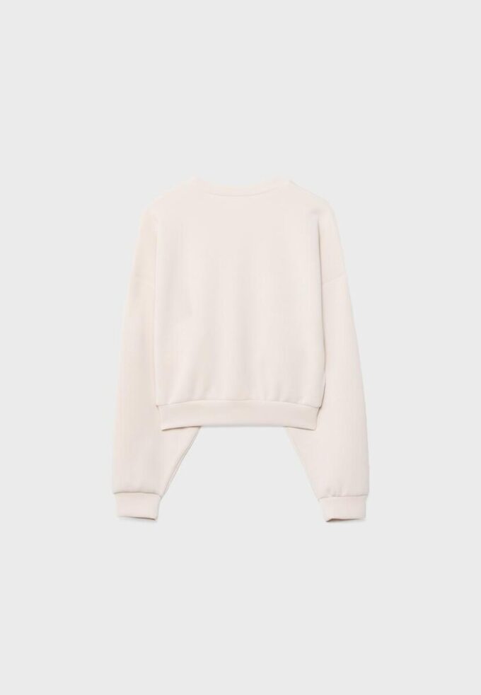 Sudadera de manga murciélago de tacto suave Sudadera de manga murciélago de tacto suave