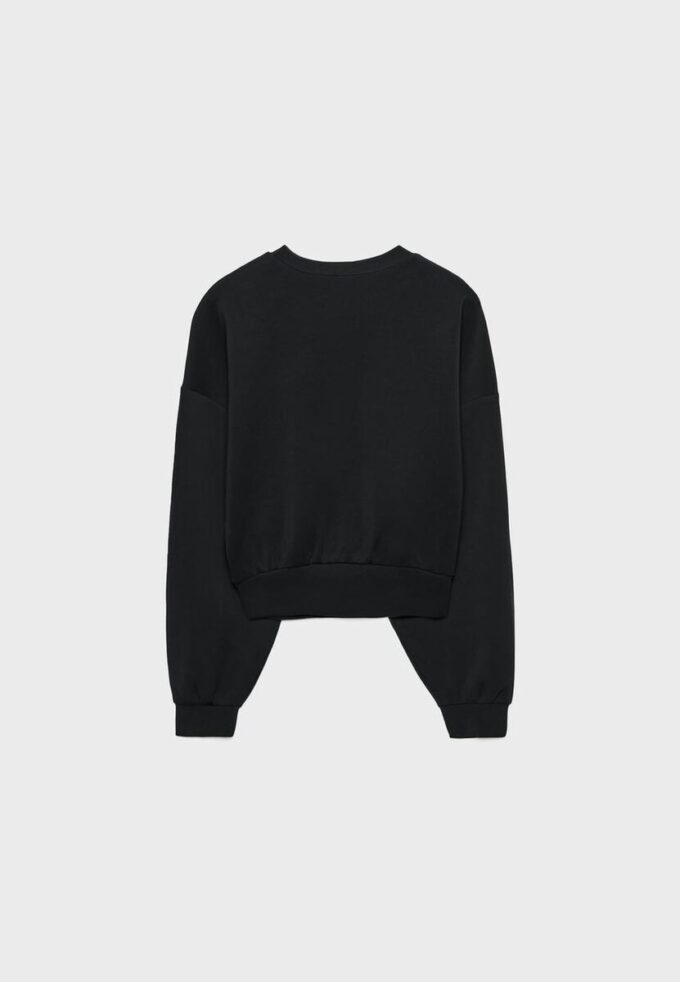 Sudadera de manga murciélago de tacto suave Sudadera de manga murciélago de tacto suave