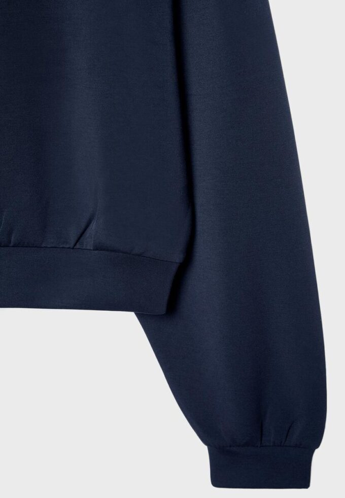 Sudadera de manga murciélago de tacto suave Sudadera de manga murciélago de tacto suave