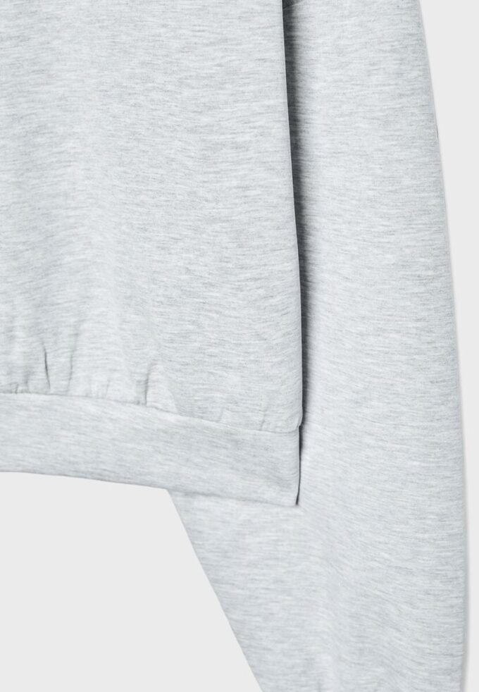 Sudadera de manga murciélago de tacto suave Sudadera de manga murciélago de tacto suave
