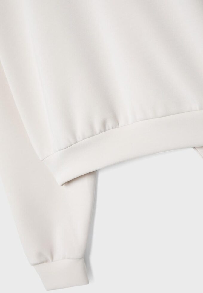 Sudadera de manga murciélago de tacto suave Sudadera de manga murciélago de tacto suave