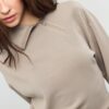 Sudadera de tacto suave con cremallera lateral Sudadera de tacto suave con cremallera lateral