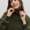 Sudadera de tacto suave con cremallera lateral Sudadera de tacto suave con cremallera lateral