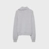 Sudadera de tacto suave con cremallera lateral Sudadera de tacto suave con cremallera lateral