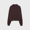 Sudadera de tacto suave con cremallera lateral Sudadera de tacto suave con cremallera lateral