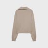 Sudadera de tacto suave con cremallera lateral Sudadera de tacto suave con cremallera lateral