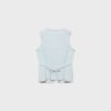 Top ajustado de denim Top ajustado de denim