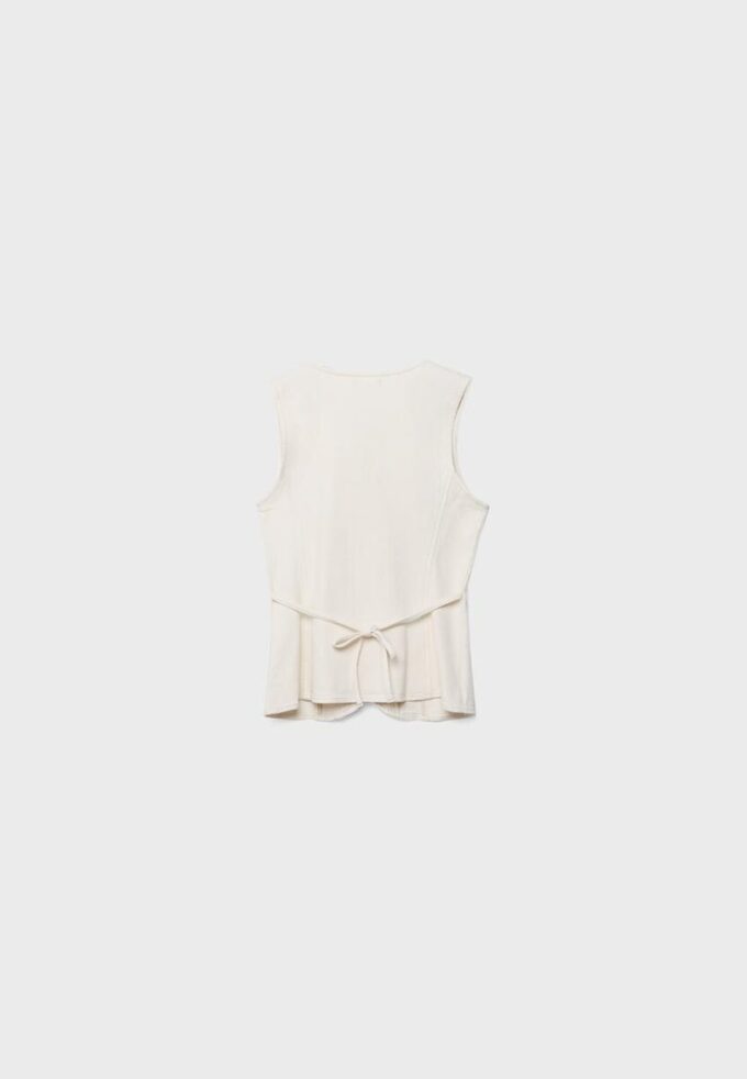 Top ajustado de denim Top ajustado de denim