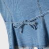 Top ajustado de denim Top ajustado de denim