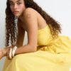 Top bustier con volantes Top bustier con volantes