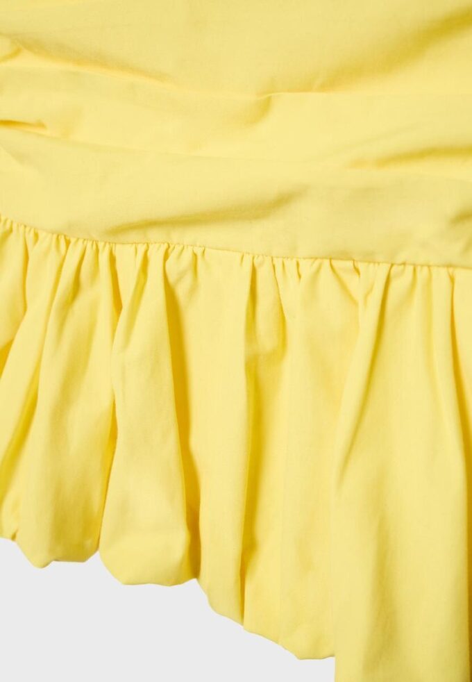 Top bustier con volantes Top bustier con volantes