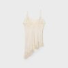 Top camisola asimétrico de encaje Top camisola asimétrico de encaje
