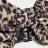 Top de bikini balconette con estampado animal Top de bikini balconette con estampado animal