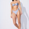 Top de bikini balconette de satén