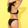 Top de bikini bandeau con cuello en U Top de bikini bandeau con cuello en U