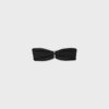 Top de bikini bandeau con cuello en U Top de bikini bandeau con cuello en U