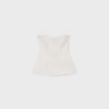 Top de bikini bandeau con escote corazón