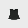 Top de bikini bandeau con escote corazón Top de bikini bandeau con escote corazón