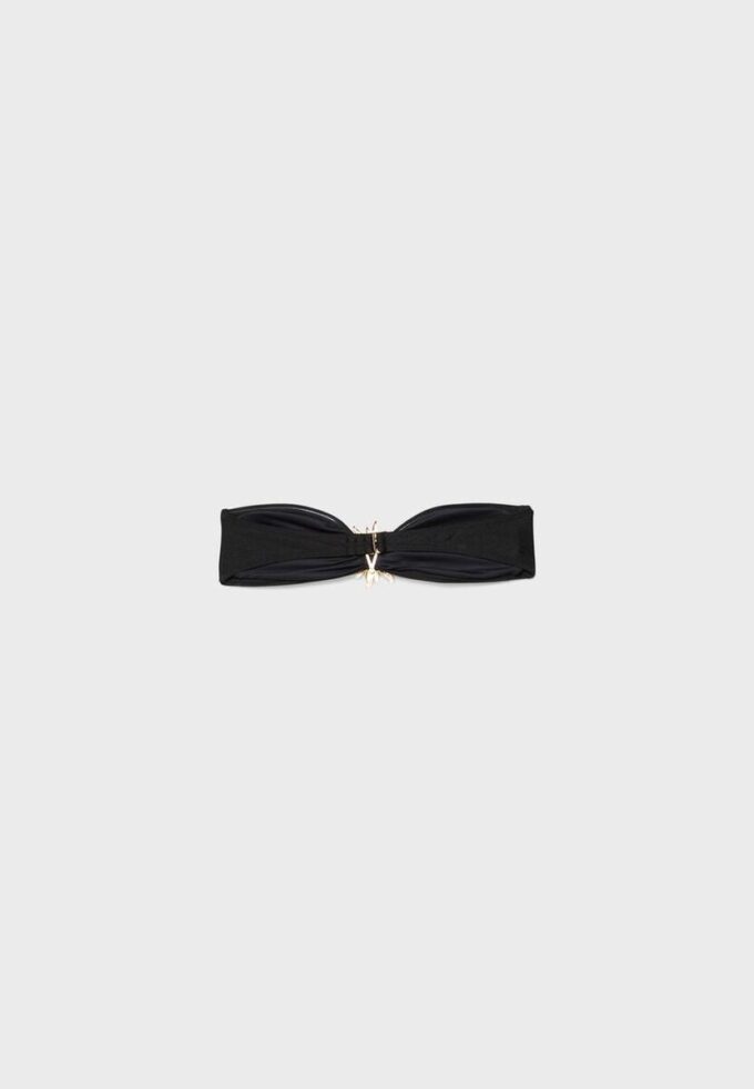 Top de bikini bandeau con hebilla Sun Top de bikini bandeau con hebilla Sun