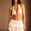 Top de bikini grande con tachuelas Top de bikini grande con tachuelas