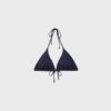 Top de bikini triangular brillante Top de bikini triangular brillante