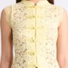 Top de encaje estilo qipao Top de encaje estilo qipao