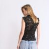 Top de encaje estilo qipao Top de encaje estilo qipao