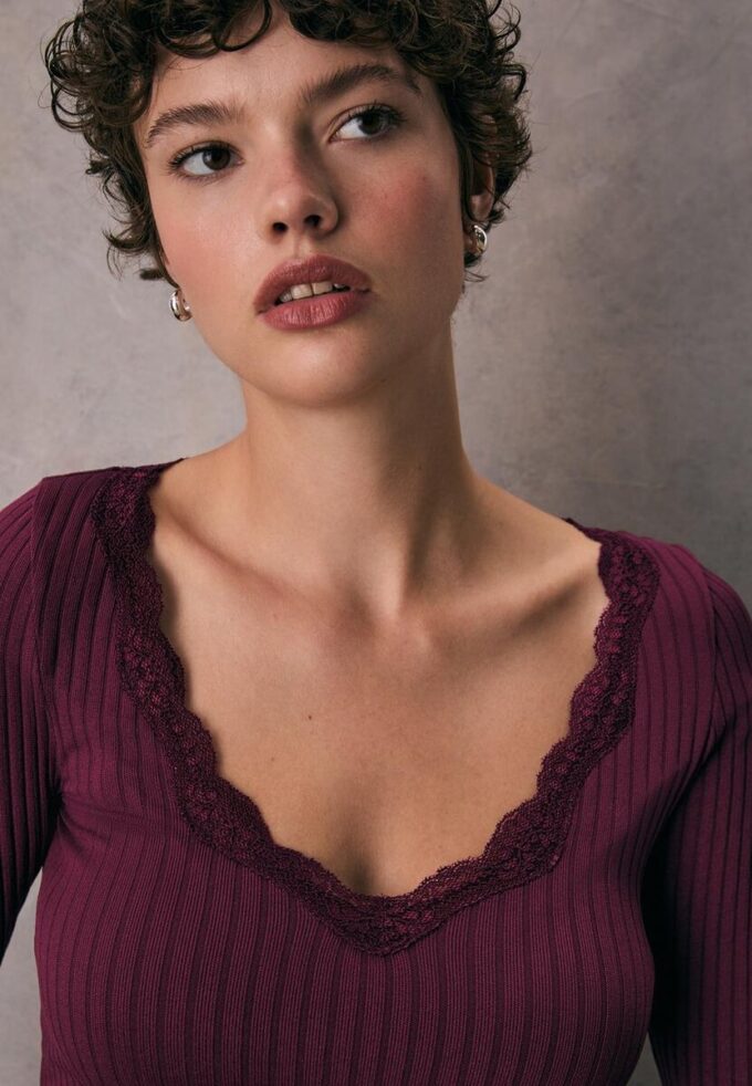 Top de encaje Seamless Top de encaje Seamless