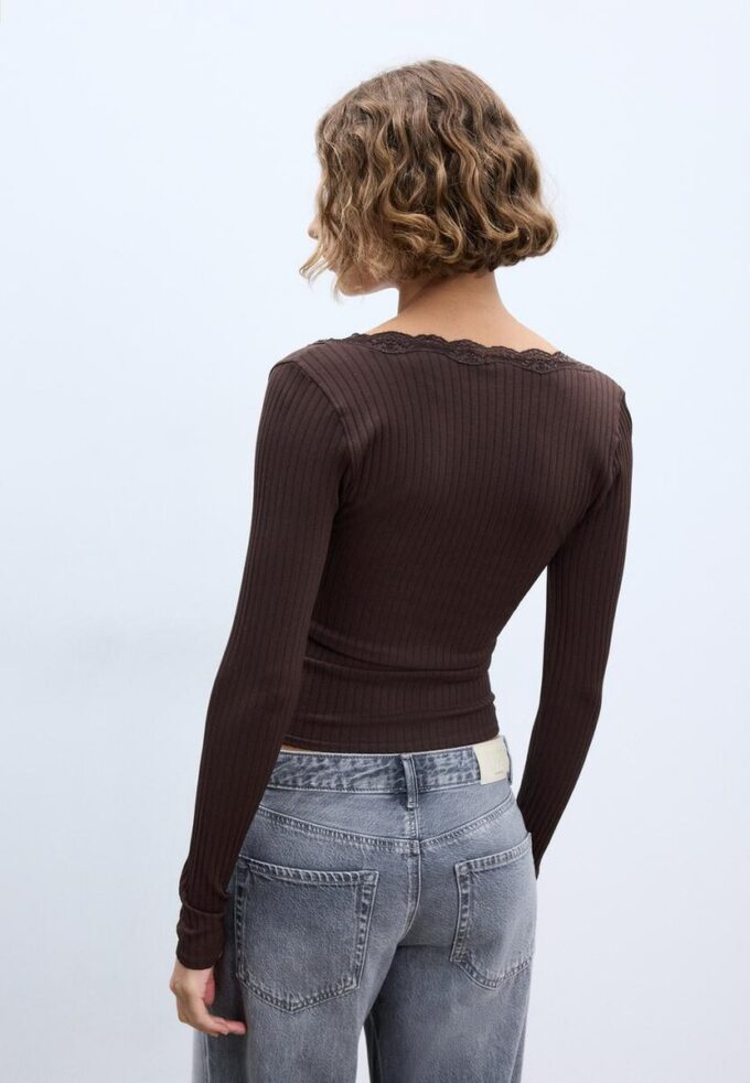 Top de encaje Seamless Top de encaje Seamless