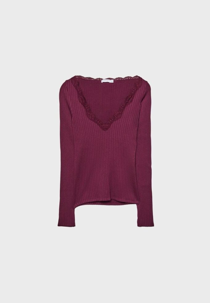 Top de encaje Seamless Top de encaje Seamless