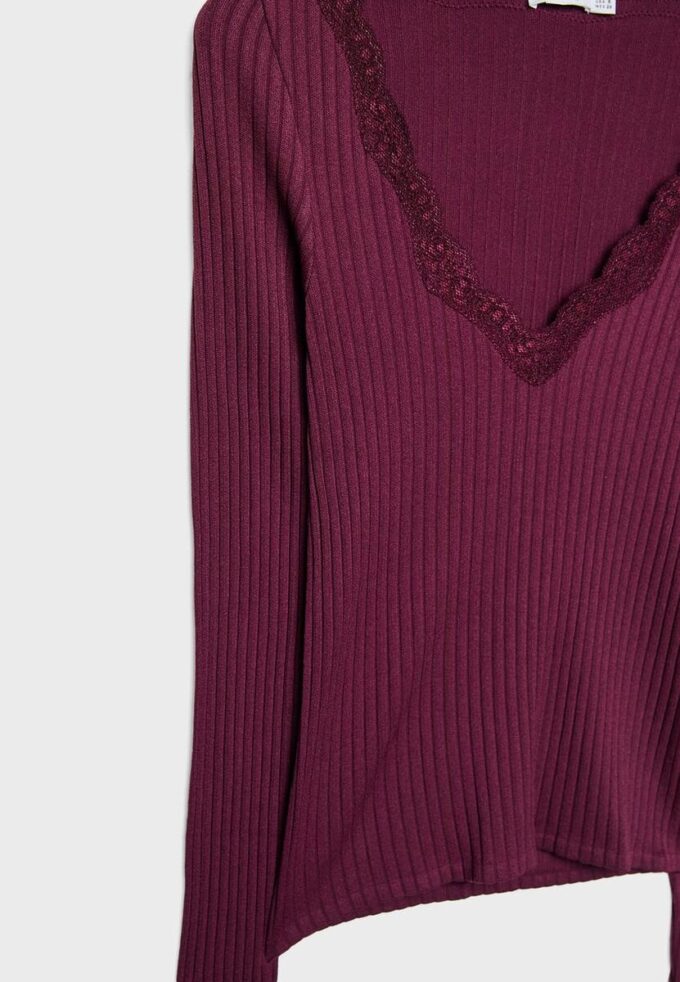 Top de encaje Seamless Top de encaje Seamless