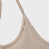 Top de punto con cuello halter Top de punto con cuello halter