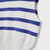 Top de punto con cuello redondo