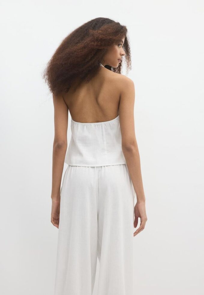 Top halter con botones estilo qipao Top halter con botones estilo qipao