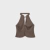 Top halter con botones estilo qipao Top halter con botones estilo qipao