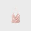 Top halter con lentejuelas Top halter con lentejuelas