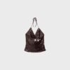 Top halter con lentejuelas Top halter con lentejuelas